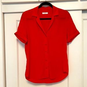 EQUIPMENT 100% silk shirt